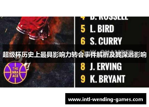 超级杯历史上最具影响力转会事件解析及其深远影响